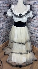 Victorian Day Dress Black