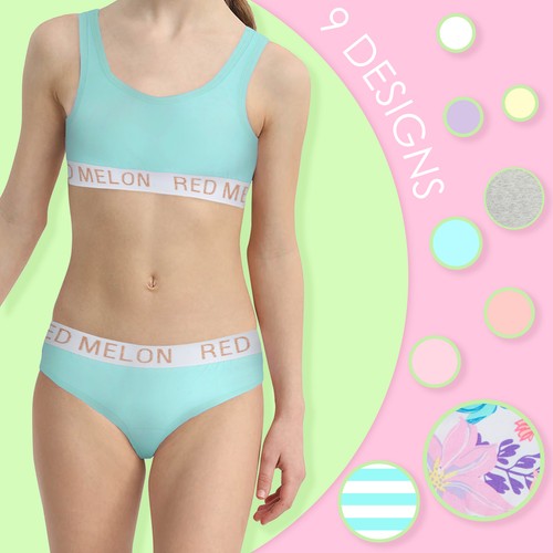 Girls underwear set - girls, bra
