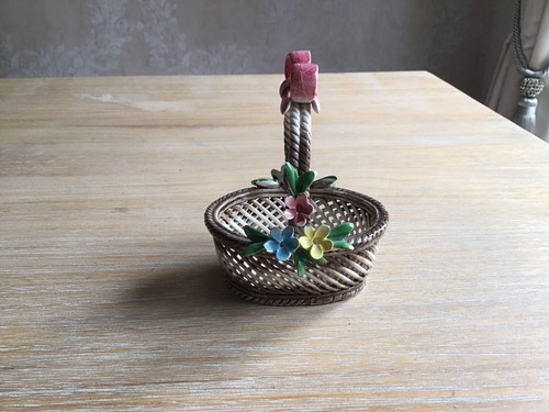 Capodimonte woven basket - woven,