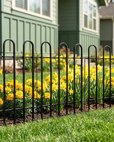 Arifaro metal garden fence - arifaro,
