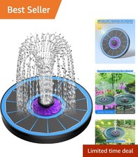 Eco-Friendly Solar Bird Bath