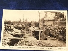 WW1 DAILY MAIL  PC - AMONG THE