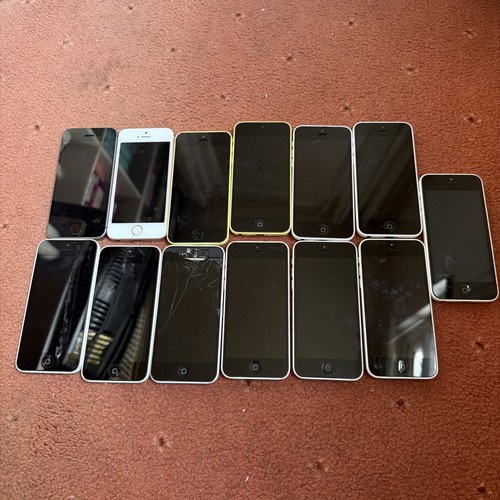 Iphone job lot - 5s-5c, units