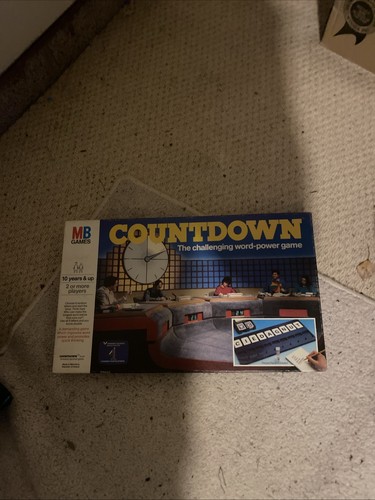 Countdown board game mb - countdown,