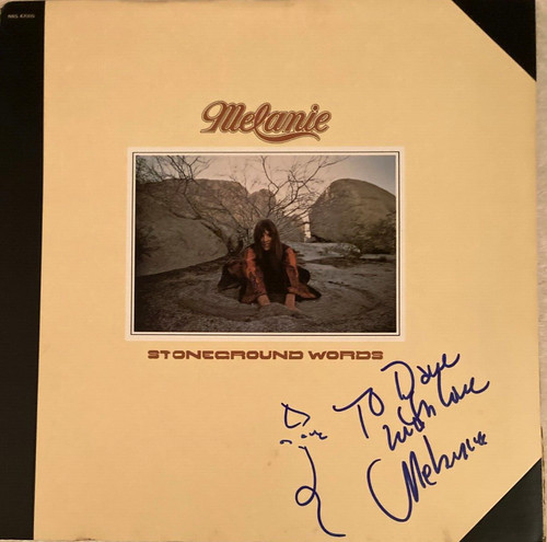 Melanie safka signed - melanie,