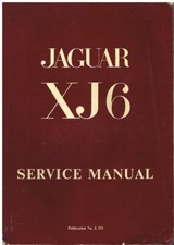 JAGUAR XJ6 SERIES 1 2.8 & 4.2