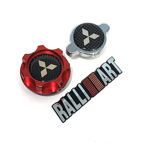 Red engine oil cap - oil, radiator