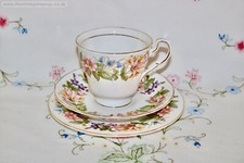 Her Majesty The Queen china potters Paragon Country Lane Honeysuckle TEA SET