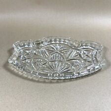 Pressed Glass Vanity Tray