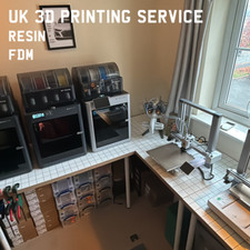 Large Format UK 3D Printing service 1.1 x 0.8 x 1 m - FDM, SLA based in Derby