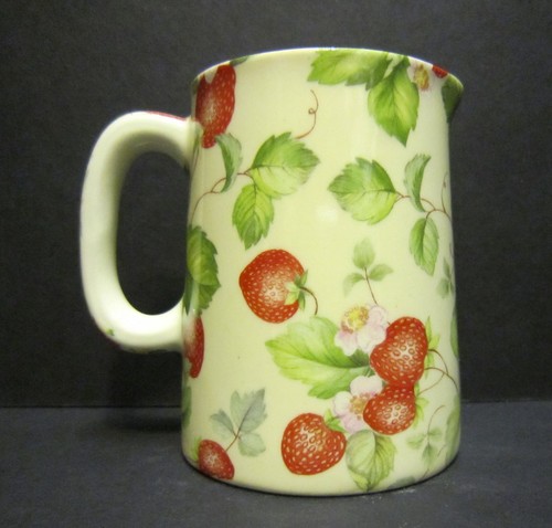 Heron cross pottery strawberry - cross,