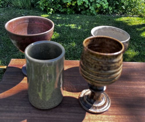 Vintage studio pottery - x,