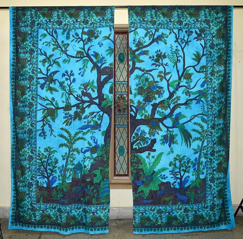 Indian mandala curtains hippie - indian,