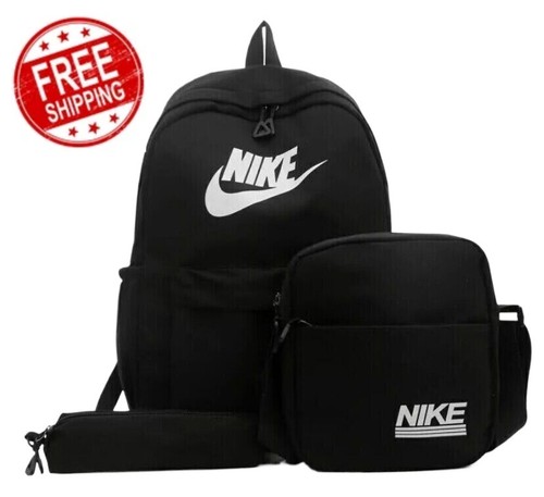Nike black 3piece backpack - nike,