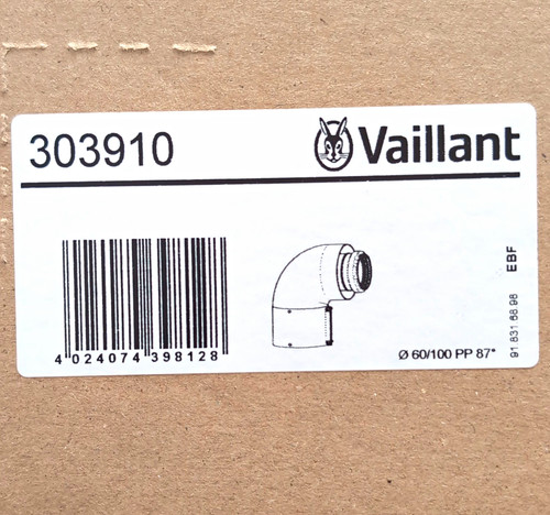 Vaillant 303910 60 100mm - vaillant, 87°