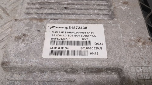 Fiat panda engine ecu 51872438 - fiat,