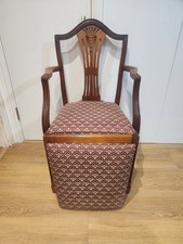 Unique antique wooden chair with free height cushions(height enhancer)