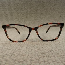 Glasses Frames F1901 Dark Havana Cat Eye Full Frame Eyewear Spectacles Mottled