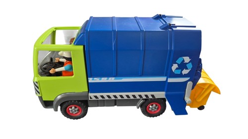 Playmobil dustbin lorry - , with