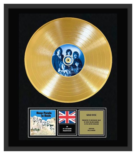 Deep purple gold disc lp - -, cd