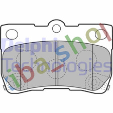 BRAKE PADS SET REAR FITS LEXUS