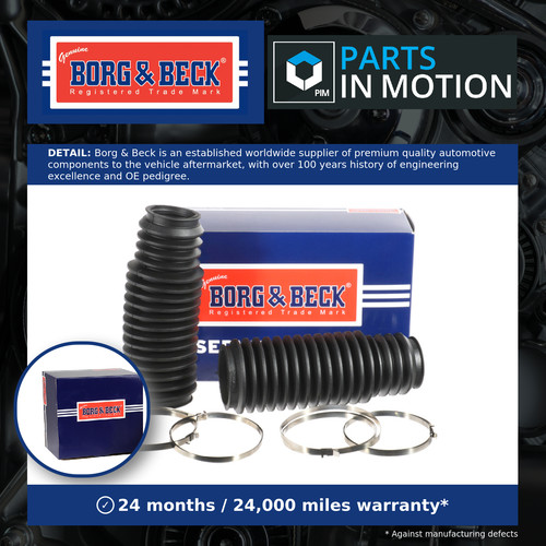 Steering rack boot fits - steering, bmw