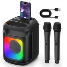 Karaoke machine microphones - machine,
