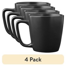 Matte Black Stoneware Coffee