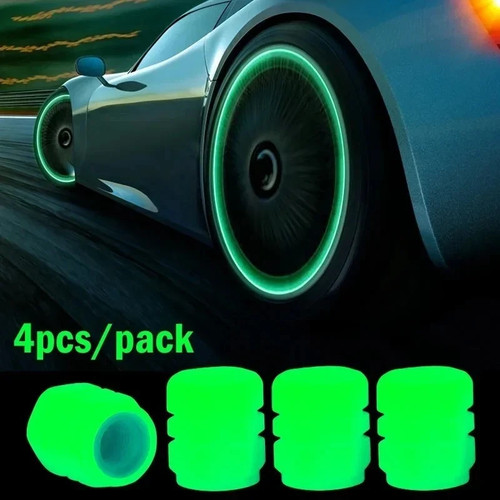 Tyre valve caps luminous car - tyre,