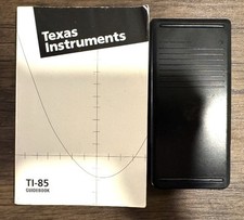 Calculator graphing Texas Instrument TI-85 TI85 w manual working pre-owned geo
