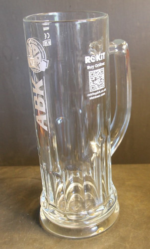 Abk glass pint tankard - glass, 20oz