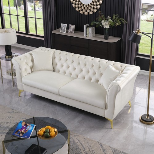 Chesterfield velvet sofa - chesterfield,