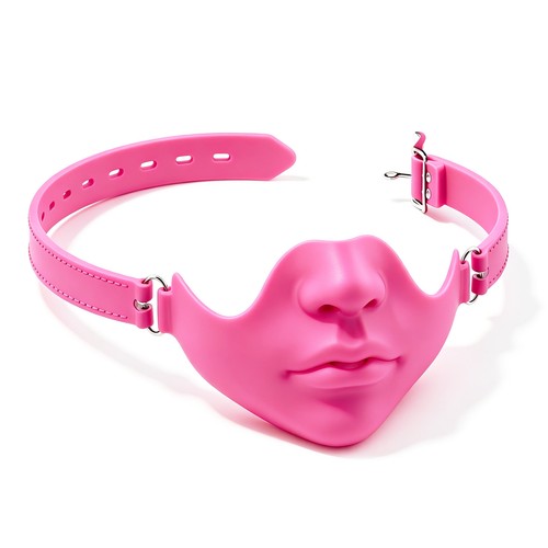 Silicone strap face mask - silicone,