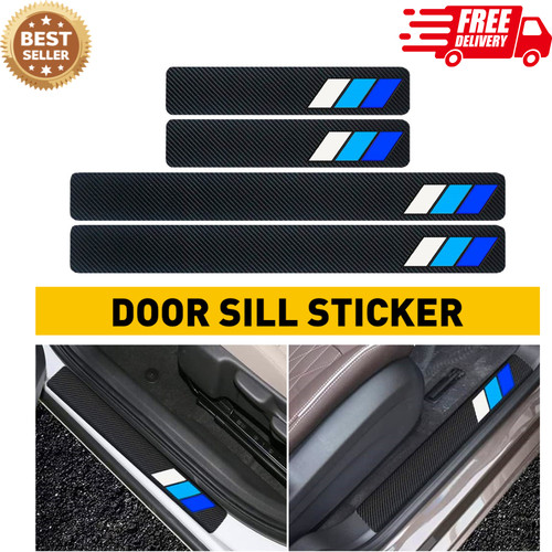 Rubber car door scuff plate - rubber,