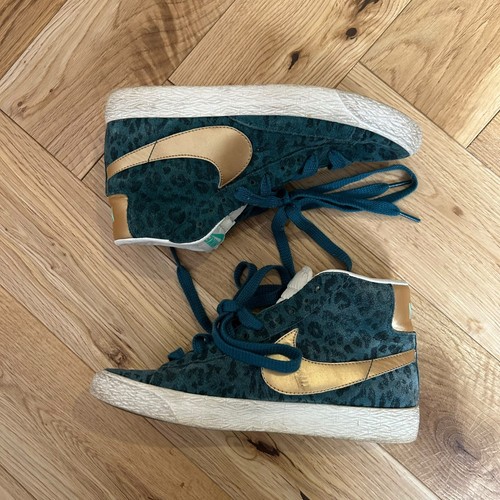 Nike blazer dark green - dark, leopard