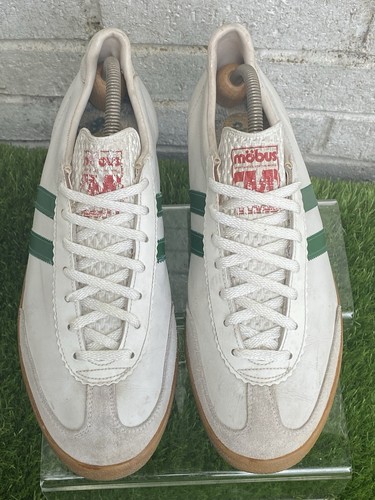Vtg mobus asics white - mobus, green