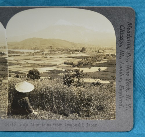 Japanese stereoview photo fuji - photo,