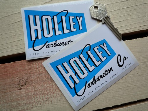Holley carburetor car stickers - carburetor,
