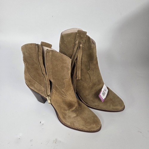 Ash suede tassel ankle boots - ash,
