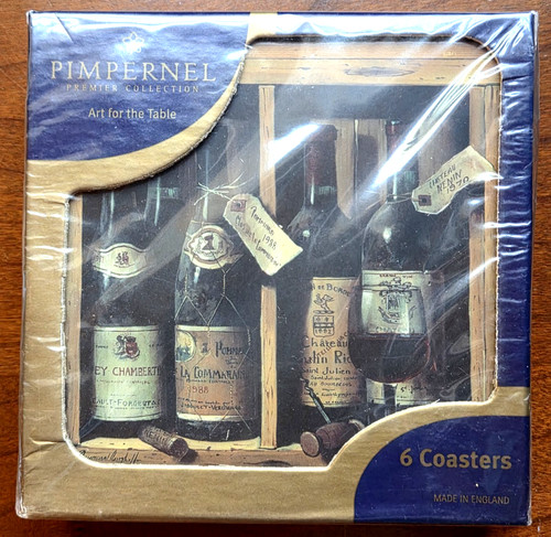 Pimpernel coasters wine - 6,