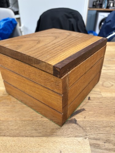 Solid oak handmade keepsake - solid,