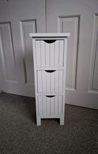 B&M Maine White 3 Drawer Chest