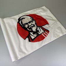 KFC Kentucky Fried Chicken Golf Pin Flag In White. Very Unique