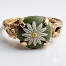 Vintage 14K Wedgwood Style