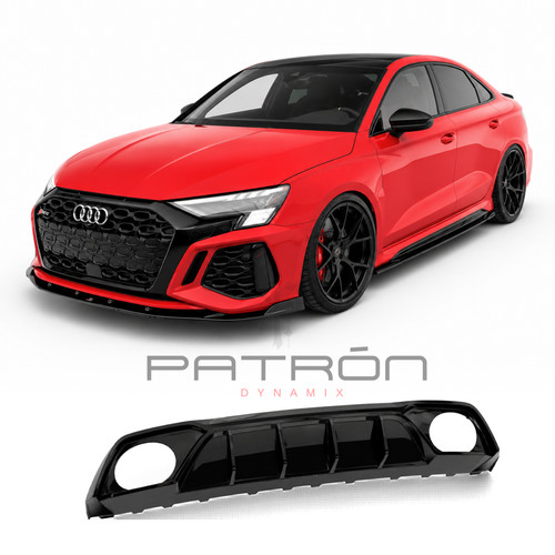 Rs3 rear diffuser gloss - rear,