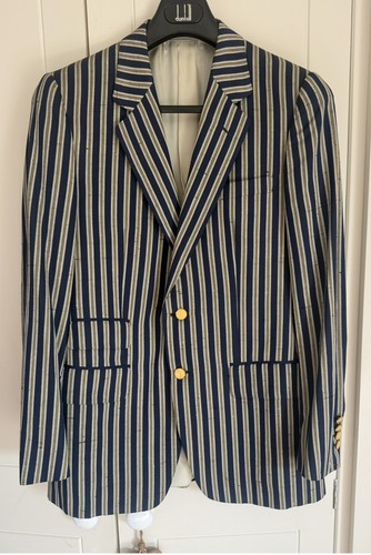 Vintage silk dunhill striped - silk,