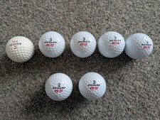 7 Golf Balls, Dunlop 65 + Player
