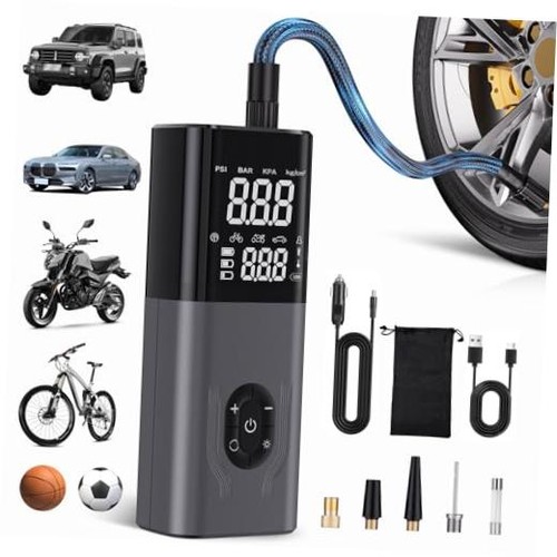 Tire inflator portable - portable, air