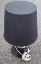 Black Table Lamp Reading Light for Bedroom, Office, Desk