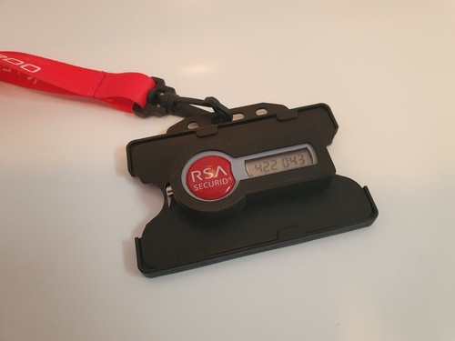Rsa securid token badge - rsa,